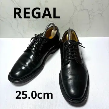 [하자품] REGAL 리갈 비즈니스 슈즈 블랙 가죽 25.0cm