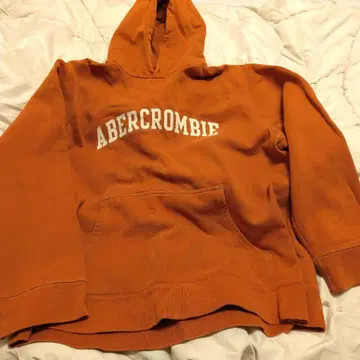 Abercrombie & Fitch XL 오렌지 후드티