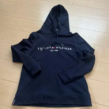 TOMMY HILFIGER 네이비 후드티 S 사이즈