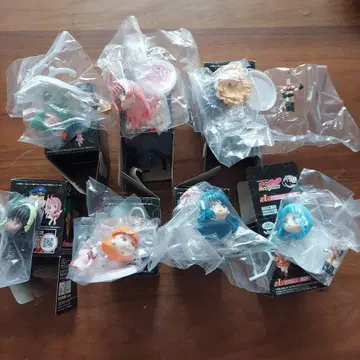 마크로스F 치비큥 캐릭터 피규어 7종 + 시크릿 캐릭터 1종