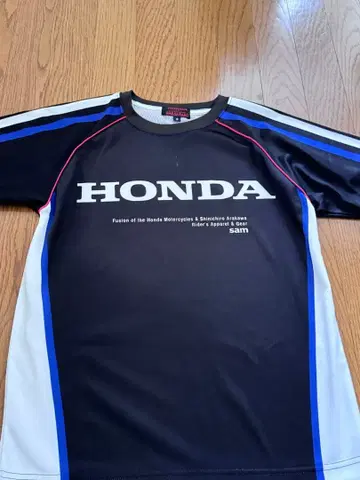 Honda Racing 티셔츠 블랙/블루