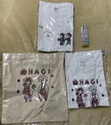 전집중전 귀멸의 칼날 오하기 토트백 티셔츠 OHAGI 무이치로 펜
