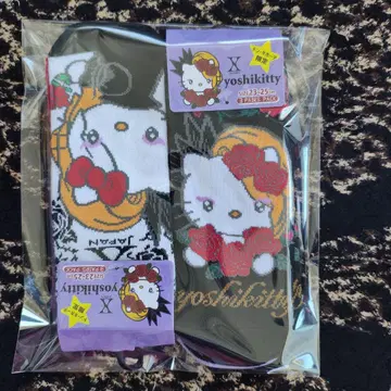 미사용 새상품 yoshikitty 삭스 3세트 23-25cm 2점 세트