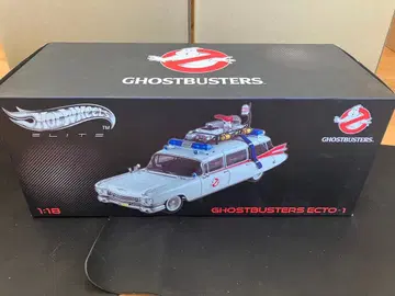 고스트버스터즈 ECTO-1 마텔 핫휠 엘리트 1/18 중고