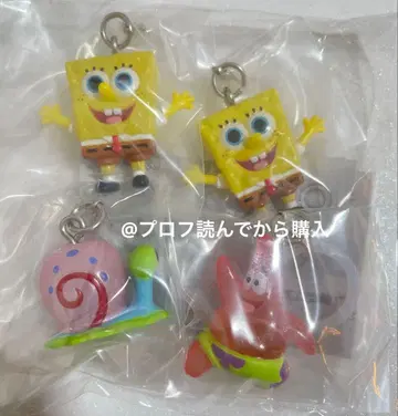 스펀지밥 메지루시 액세서리 4개