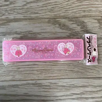 산리오 마론크림 펜 케이스 필통 핑크