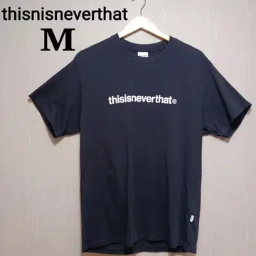 thisisneverthat 티셔츠 M 블랙 블랙 컬러