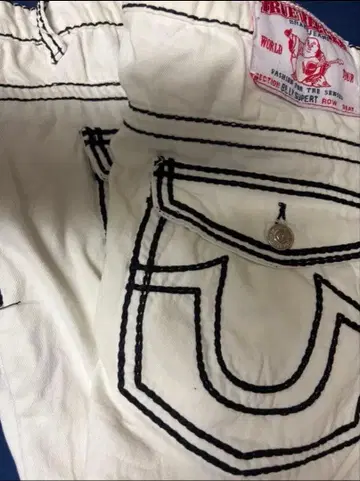 truereligion 화이트 데님