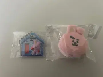 BT21 cooky 봉제 인형 키링 세트