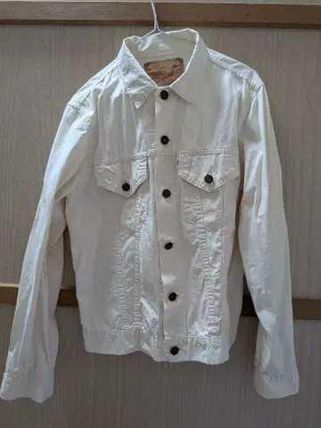 orSlow 화이트 버튼 자켓
