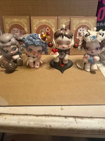 SKULLPANDA 4체 세트