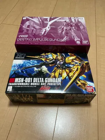 RG 데스티니 임펄스 / HG 델타 건담