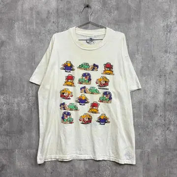 anvil 앤빌 빈티지 90s 화이트 반팔 T셔츠 L