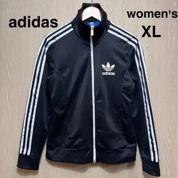 아디다스 오리지널 트랙 자켓 여성용 XL 블랙