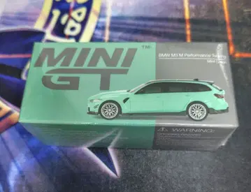 MINIGT BMW M3 M 퍼포먼스 민트 그린