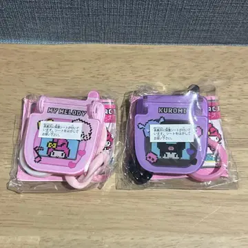 파카파카 폴더폰풍 키링 마이멜로디 쿠로미 2개 세트