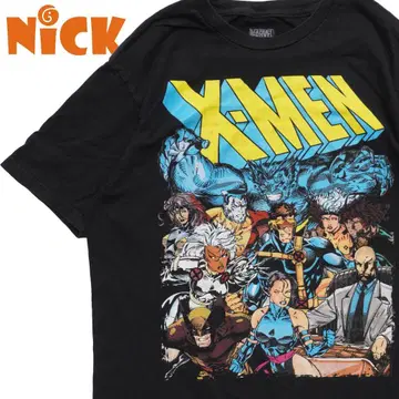 MARVEL X-MEN M 블랙 울버린 마블 영화 T셔츠