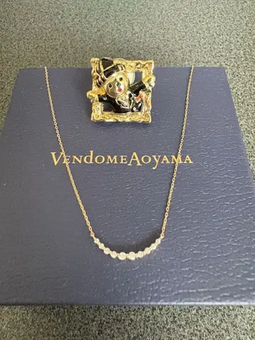 Vendome Aoyama 골드 목걸이