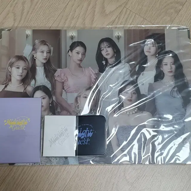 프로미스나인 Midnight Guest DM 디엠 공식굿즈 3종 일괄