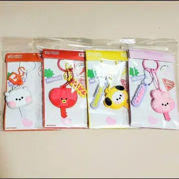 BT21 minini 키 커버 RJ TATA CHIMMY COOKY