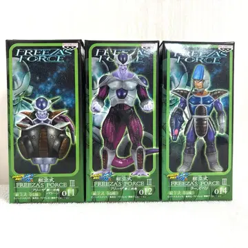 드래곤볼 FREEZA'S FORCE III 피규어 3개 세트