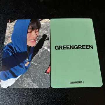 CORTIS 곤호 GREENGREEN 타워 레코드 혜택 트레이딩 카드