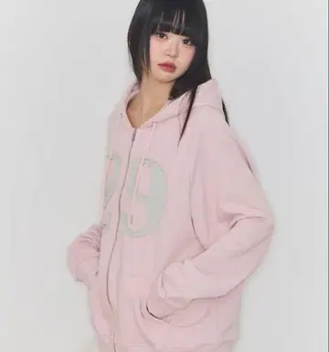 illigo 핑크 후드티