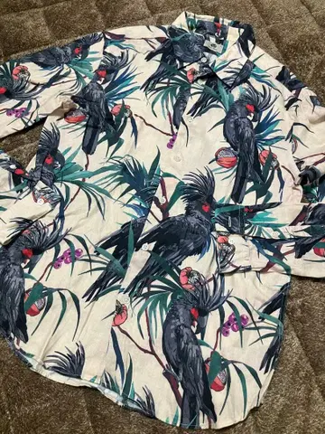 ps paul smith 보타니컬 버드 셔츠 L 사이즈