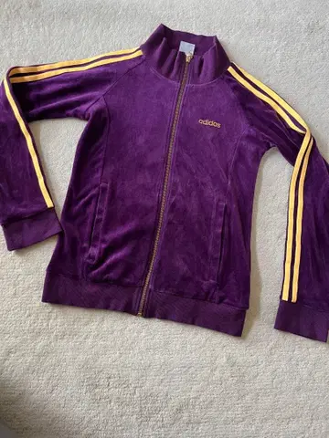 아디다스 트랙 자켓 벨로아 레어 퍼플 보라색 adidas