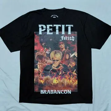 XL] Petit Brabancon 'Fetish' 오피셜 밴드 티셔츠 | 브랜드 중고거래