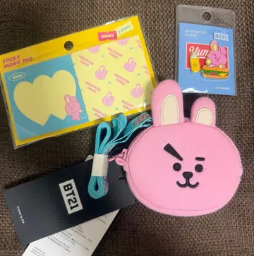 BT21 쿠키 굿즈 3개