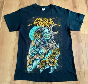 빈티지 ChelseaGrin 첼시 그린 티셔츠 데스 메탈 코어