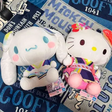 산리오 퓨로랜드 네오 나츠마츠리 II BIG 봉제 인형 키티 시나모롤