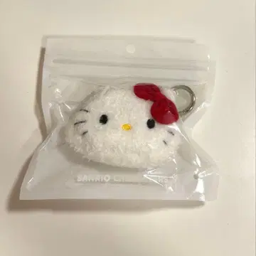 한국 키티 파우치 키링 복슬복슬