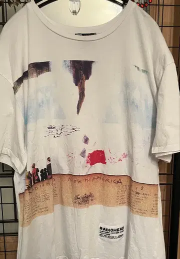 라디오 헤드 T셔츠 ZARA