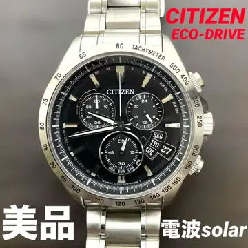 [ 작동품 ] 시티즌 아테사 H610 전파 솔라 티타늄 새상품급