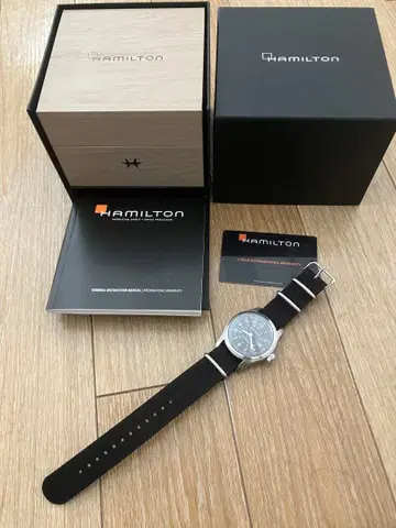 해밀턴 H706050 카키 필드 자동 와인딩