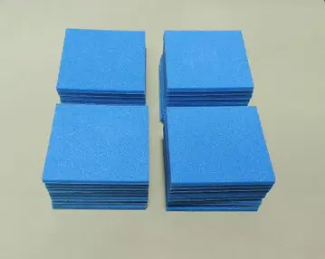 미니 사륜구동 브레이크 스펀지 파랑 3mm x 40개 세트
