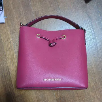 MICHAEL KORS 와인 레드 숄더백