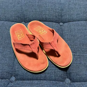 ISLAND SLIPPER 핑크 샌들 레드