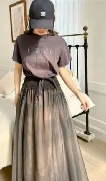 [Chacott] 스나이델 Snidel 튤 스커트
