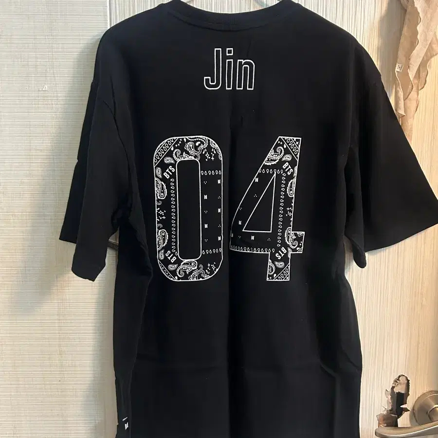 Run Seokjin Concert Close-up T-shirt Jin Face Short-Sleeve T-shirt