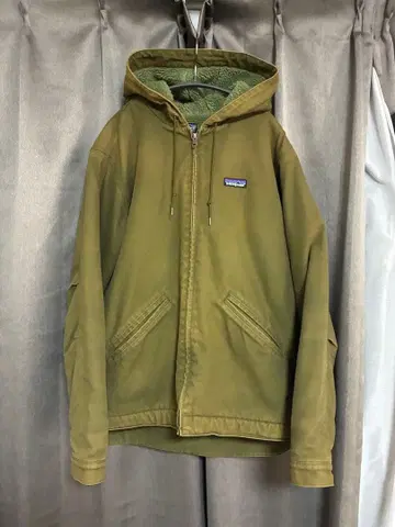 Patagonia 캠프파이어 후드티 M F12 라인드 캔버스 후디