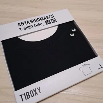 ANYA HINDMARCH T1BOXY 블랙 L 사이즈