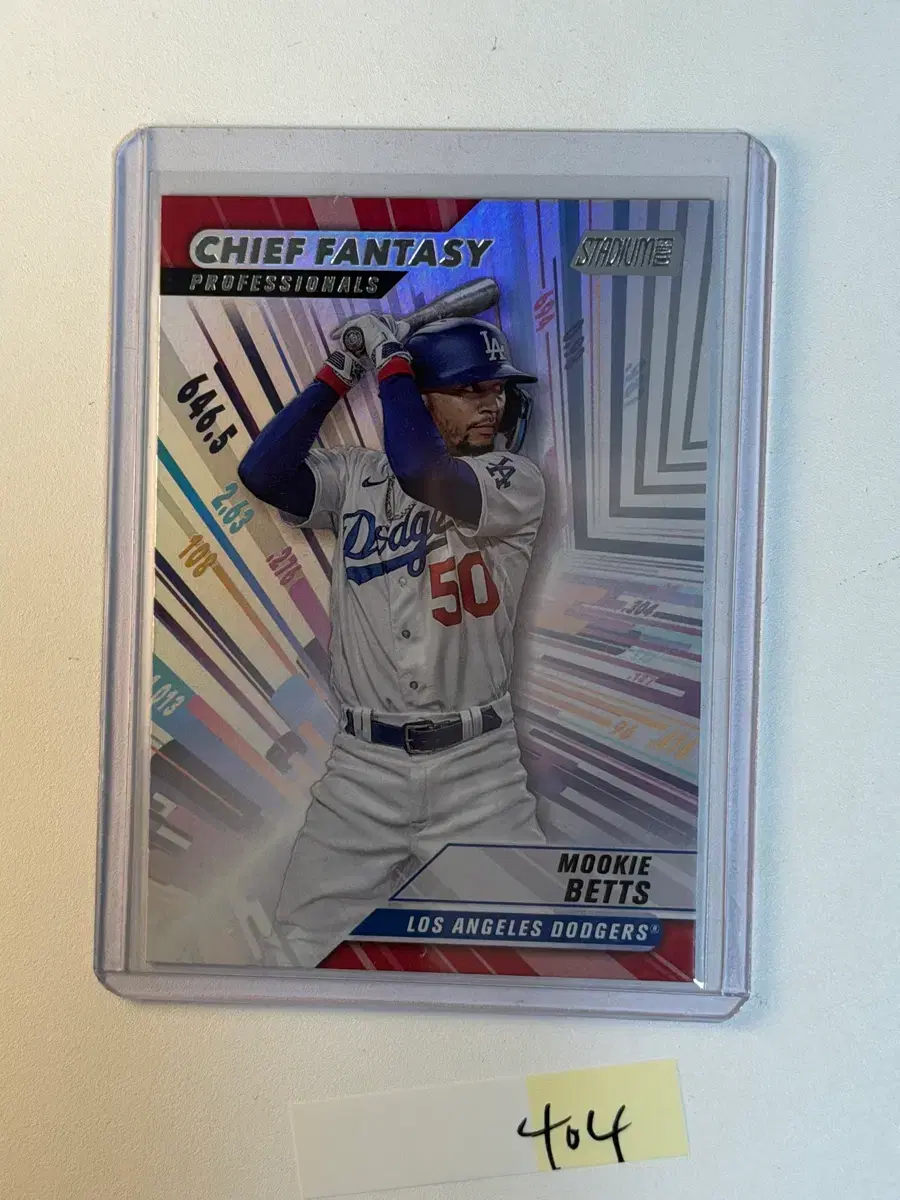 무키 베츠 Topps MLB 야구카드