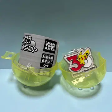 포켓몬 30주년 메탈 참 마스코트 피카츄