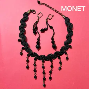 MONET 초커 목걸이 & 귀걸이 세트