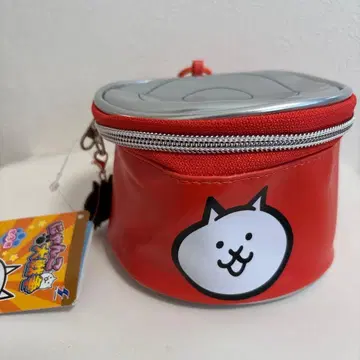 냥코 대전쟁 네코칸 파우치 화이트 고양이