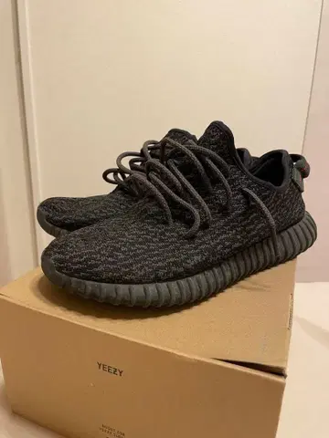 YEEZY 350 블랙 초기