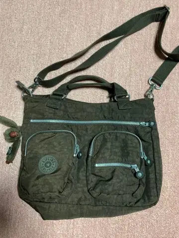 Kipling 2way 숄더백 브라운